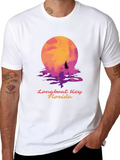 Longboat Key Florida Sunset Graphic T-Shirt