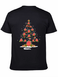 Holiday Christmas Tree Graphic Tee