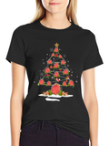 Holiday Christmas Tree Graphic Tee