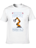Robotics Engineering Gift Robot Engineer Classic Cotton Tee – Unisex Comfort For Any Season