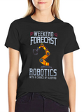 Robotics Engineering Gift Robot Engineer Classic Cotton Tee – Unisex Comfort For Any Season