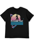 Rock Climbing Rock Climber Retro Classic Cotton Tee – Unisex Comfort For Any Season