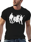 Rock N Roll Band Classic Cotton Tee – Unisex Comfort For Any Season