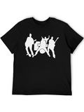 Rock N Roll Band Classic Cotton Tee – Unisex Comfort For Any Season