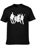 Rock N Roll Band Classic Cotton Tee – Unisex Comfort For Any Season