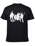 Rock N Roll Band Classic Cotton Tee – Unisex Comfort For Any Season