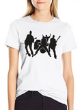 Rock N Roll Band Classic Cotton Tee – Unisex Comfort For Any Season
