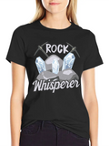 Rock Whisperer Student Geology Stone Geologist Classic Cotton Tee – Unisex Comfort For Any Season