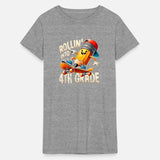 Rollin Into 4th Grade Back To School Kids Pencil S