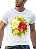 Roses 2 Classic Cotton Tee – Unisex Comfort For Any Season