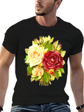 Roses 2 Classic Cotton Tee – Unisex Comfort For Any Season