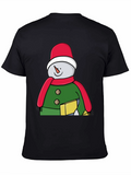 Festive Snowman Graphic Tee