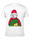 Festive Snowman Graphic Tee