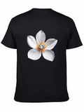 Floral Gemstone T-Shirt - Elegant Style