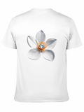 Floral Gemstone T-Shirt - Elegant Style