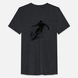 Running Soccer Striker With Ball