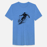 Running Soccer Striker With Ball