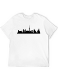 Skyline Silhouette Black T-Shirt