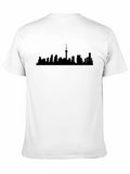 Skyline Silhouette Black T-Shirt
