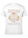 Indian Totem Graphic Print T-Shirt