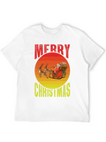 Merry Christmas Santa Sleigh T-Shirt