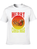Merry Christmas Santa Sleigh T-Shirt