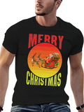 Merry Christmas Santa Sleigh T-Shirt