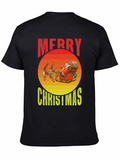 Merry Christmas Santa Sleigh T-Shirt