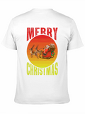 Merry Christmas Santa Sleigh T-Shirt