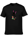 Strawberry Bunny Graphic T-Shirt