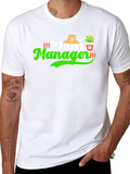 Plant Manager Black T-Shirt