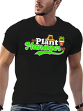 Plant Manager Black T-Shirt