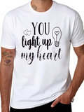 You Light Up My Heart Graphic Tee