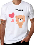 Cute Bear Thank T-Shirt