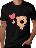 Cute Bear Thank T-Shirt
