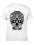 Skull Graphic Black T-Shirt