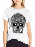 Skull Graphic Black T-Shirt