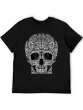 Skull Graphic Black T-Shirt