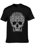 Skull Graphic Black T-Shirt