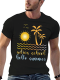 Adios School Hello Summer Graphic Tee