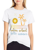 Adios School Hello Summer Graphic Tee