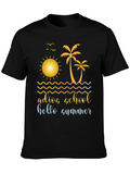 Adios School Hello Summer Graphic Tee