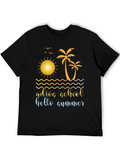 Adios School Hello Summer Graphic Tee
