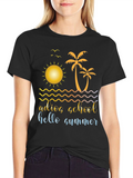 Adios School Hello Summer Graphic Tee
