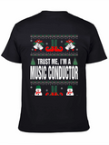 Trust Me Im A Music Conductor Christmas T-Shirt