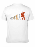 Evolution to Space T-Shirt - Unique Design
