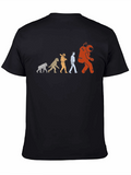 Evolution to Space T-Shirt - Unique Design