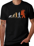 Evolution to Space T-Shirt - Unique Design