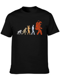 Evolution to Space T-Shirt - Unique Design