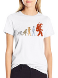 Evolution to Space T-Shirt - Unique Design